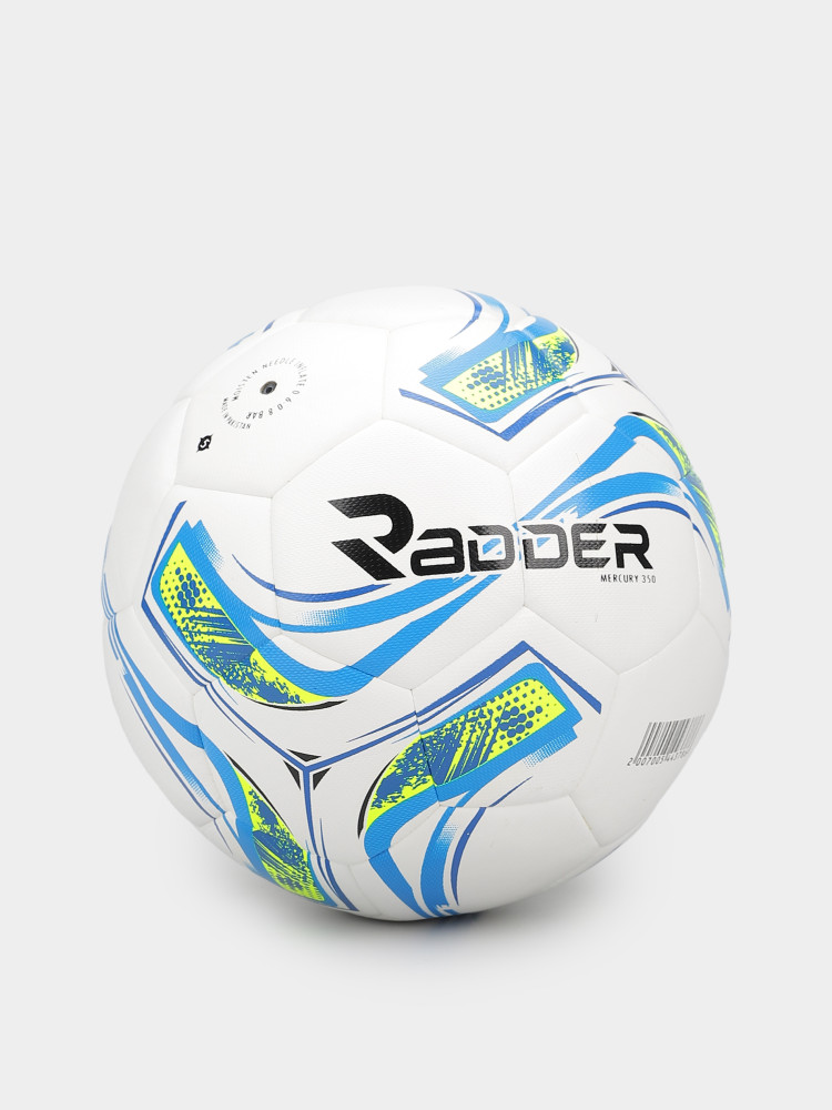 М'яч футбольний Radder Mercury білий 512006-100