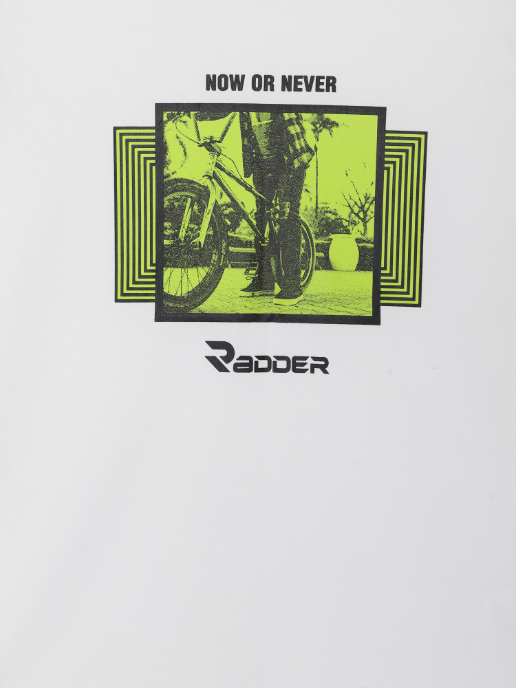 Футболка дитяча Radder Stealth біла 442645-100